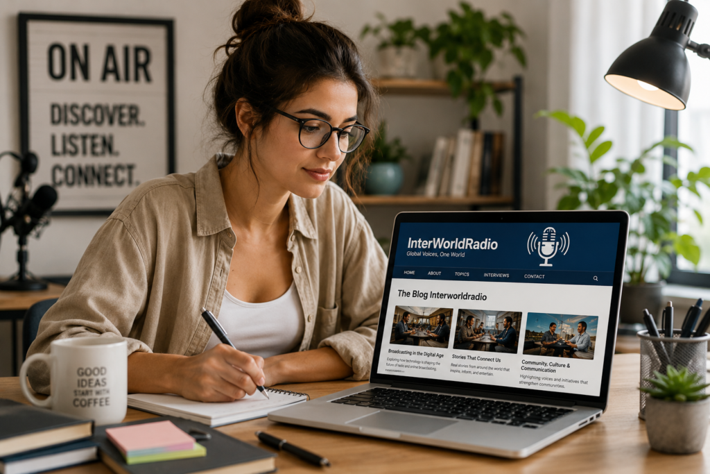 The Blog Interworldradio: A Modern Platform Connecting Broadcasting, Culture, and Digital Communication The Blog Interworldradio