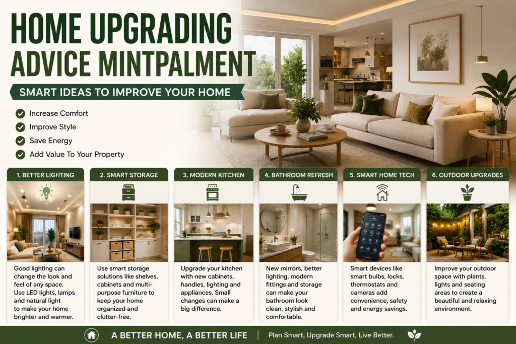 Home Upgrading Advice Mintpalment – Easy Ideas to Upgrade Your Home