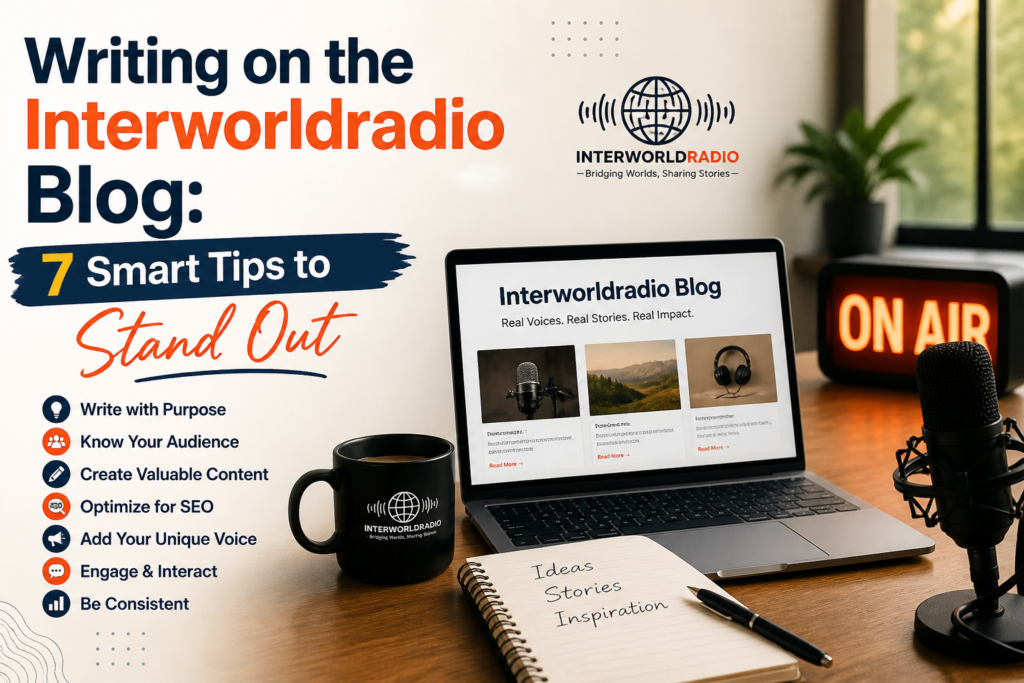 Writing on the Interworldradio Blog: 7 Smart Tips to Stand Out