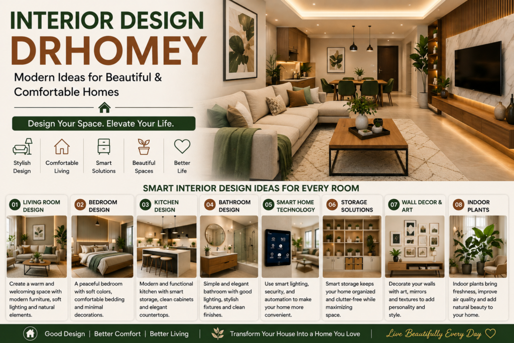 Interior Design DrHomey – Smart Home Styling and Modern Design Ideas